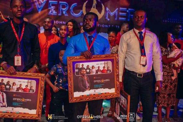 National leaders awarded as new national leaders emerged during Overcomers convention